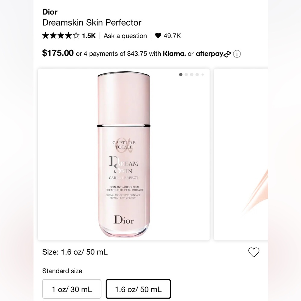 NEW Dream skin skin perfector